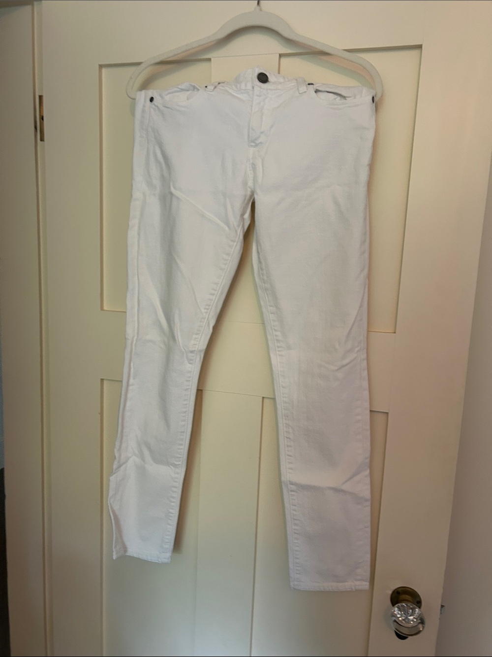 PAIGE White Skinny Jeans